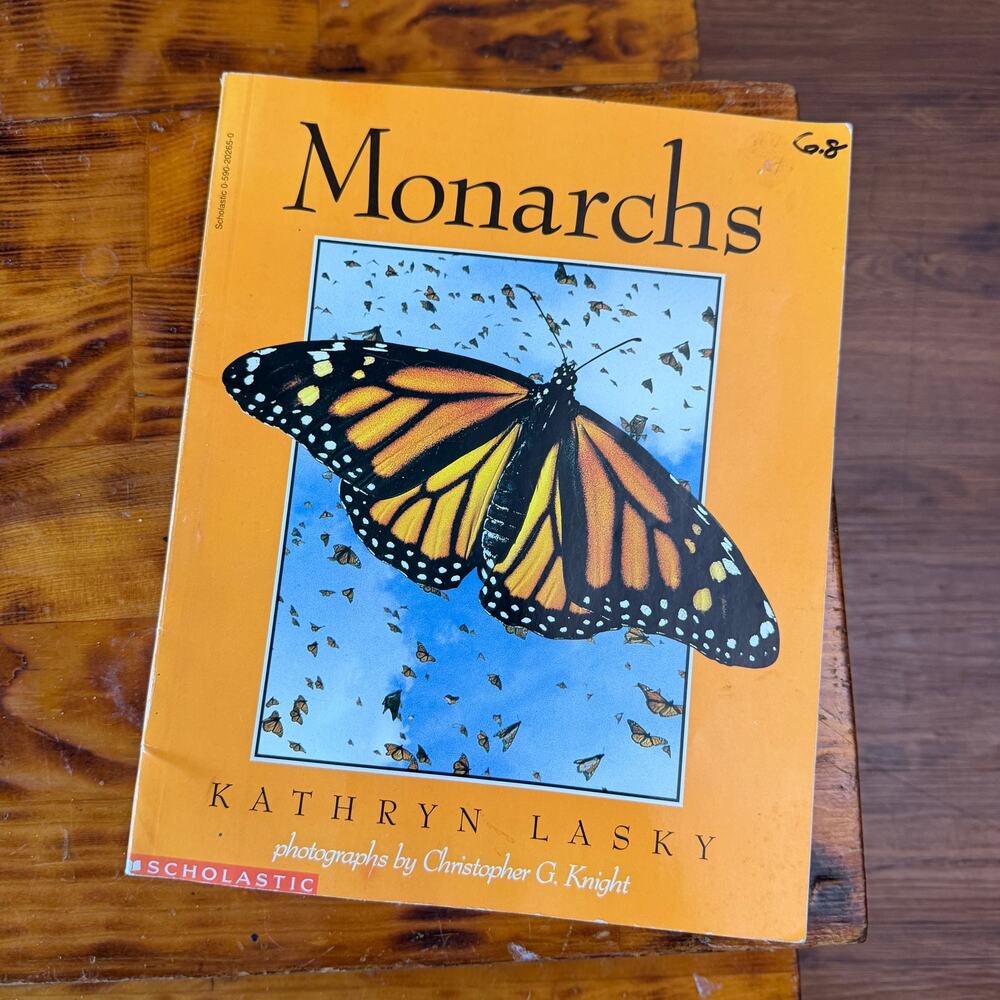 Vintage 1993 Scholastic Monarchs Paperback Book